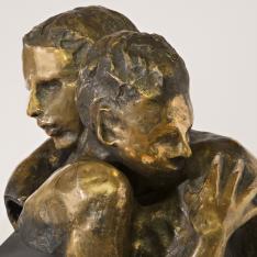 Insieme – bronzo dorato, 2010